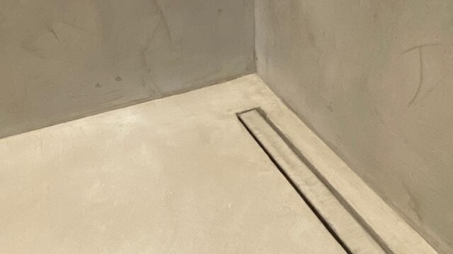Beton Design Dusche