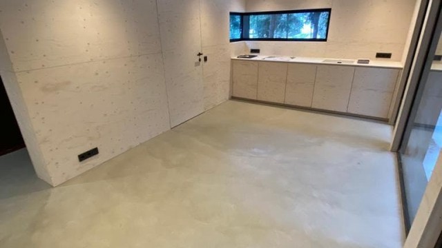 Beton Design Optik Boden mittelgrau