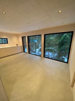 Beton Design Optik Boden Betongrau