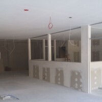 Gipskarton Lochdecke Rigips Akustikdecke